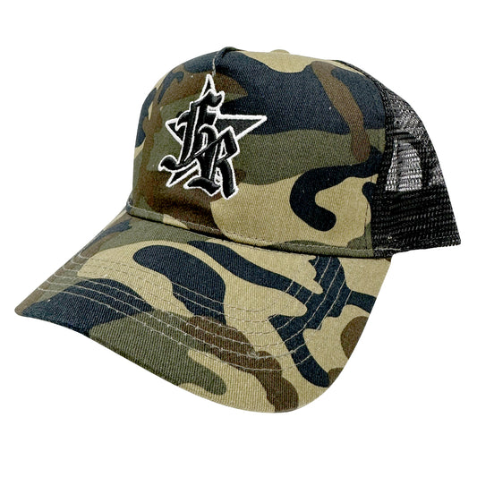 Frensh - Truck Cap Casquette Camouflage Militaire | Logo brodé 3D | taille réglable