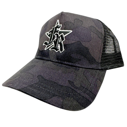 Frensh - Truck Cap Casquette Camouflage violacé | Logo brodé 3D | taille réglable